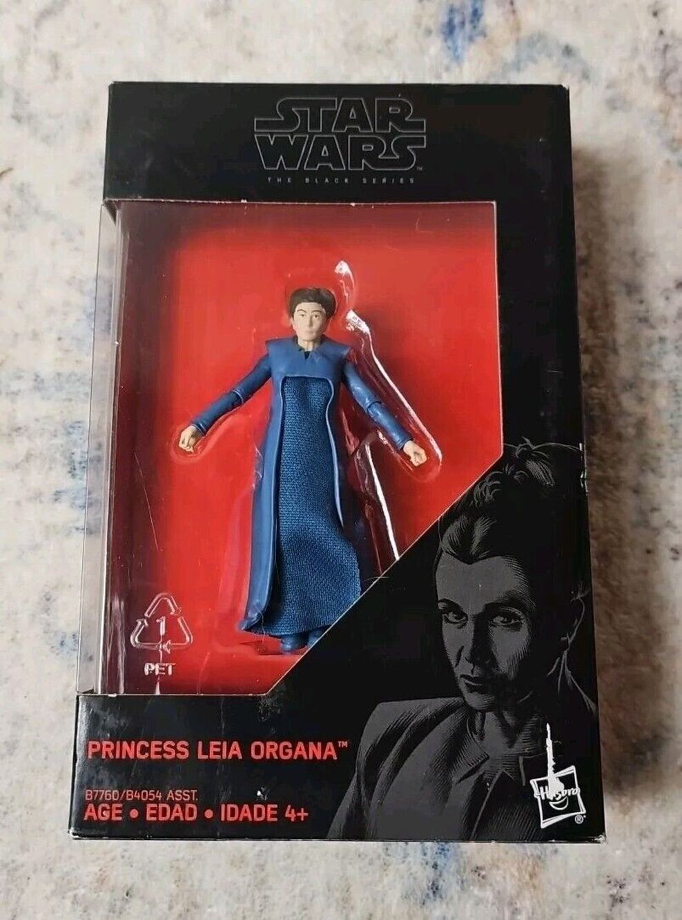 Star Wars Black Series Princess Leia Organa Action Figure The Force Awakens 3.75